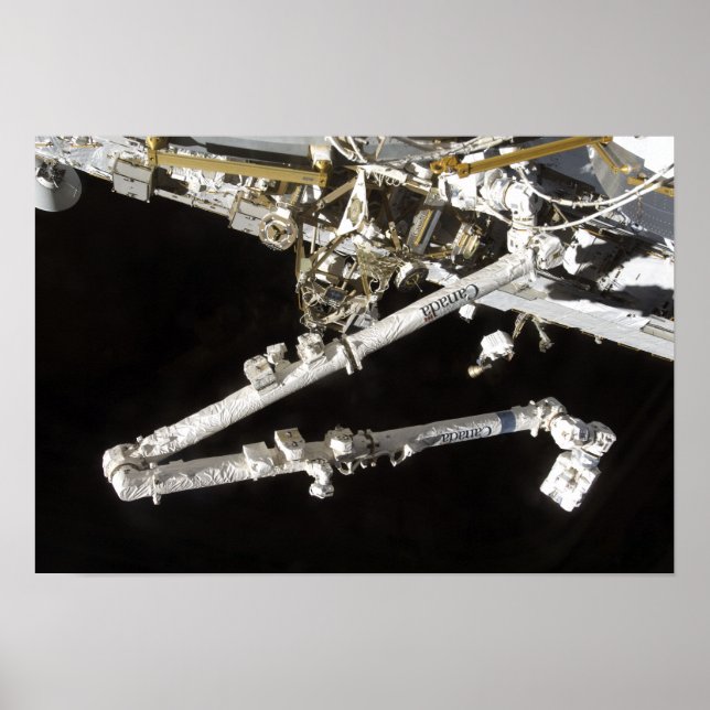 Poster La station spatiale de construction canadienne (Devant)