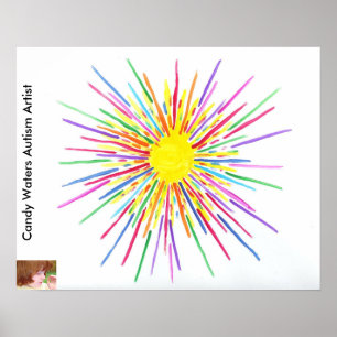 Poster La sucrerie arrose l'artiste d'autisme