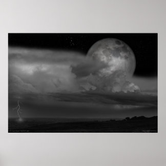 Poster : "La Super Lune" - 19 mars 2011