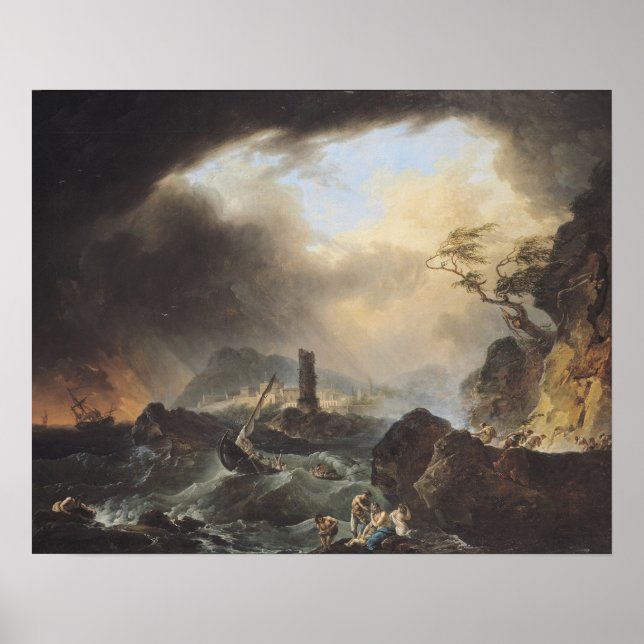 Poster La tempête (Devant)