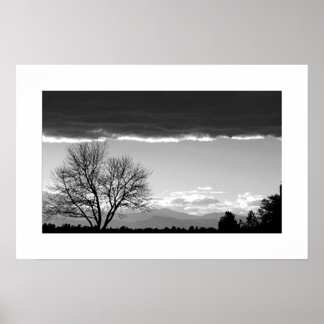 Poster La tempête s'installe (Devant)