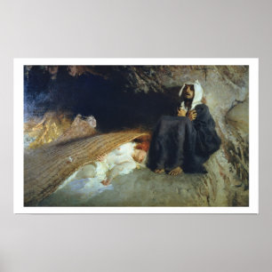 Poster La tentation de Saint-Antoine, 1878