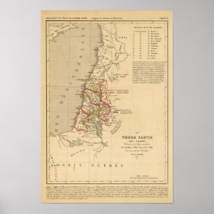 Poster La Terre Sainte sous Salomon