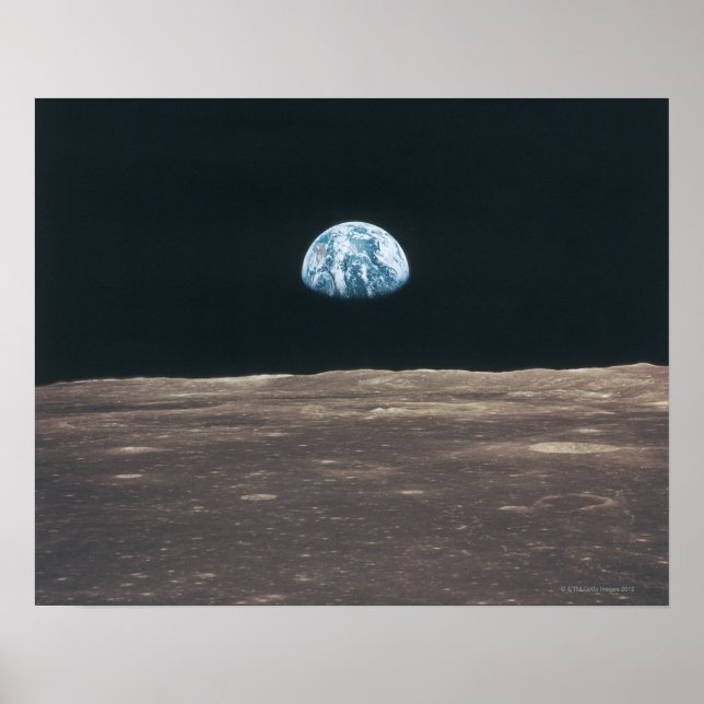 Poster La Terre vue de la Lune (Devant)