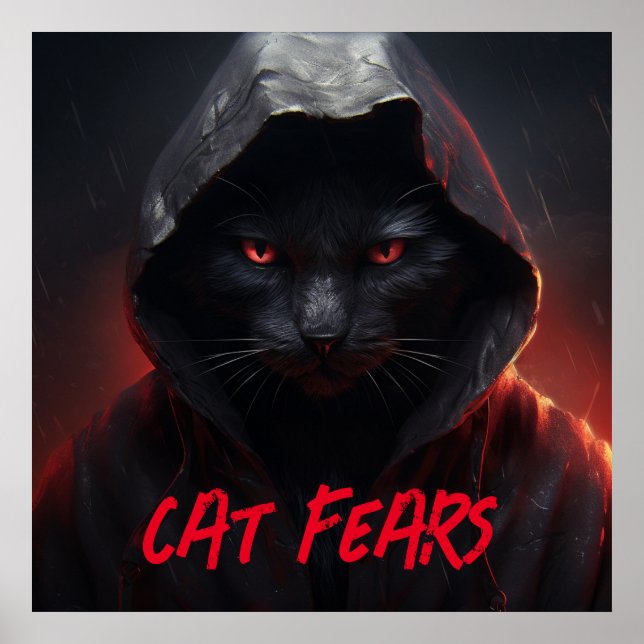 Poster La terreur féline (Devant)