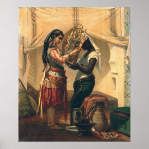 Poster La toilette de l'Odalisque