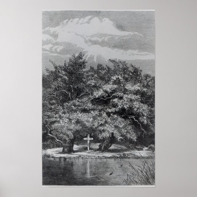 Poster La tombe de Charles Waterton (Devant)