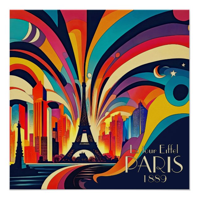 Poster La Tour Eiffel (Devant)