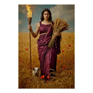 Poster La veille d'automne de Déméter – Un portrait attri