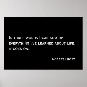 Poster La vie continue