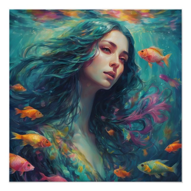 Poster La vie dans un bol de poisson no 16 (Devant)