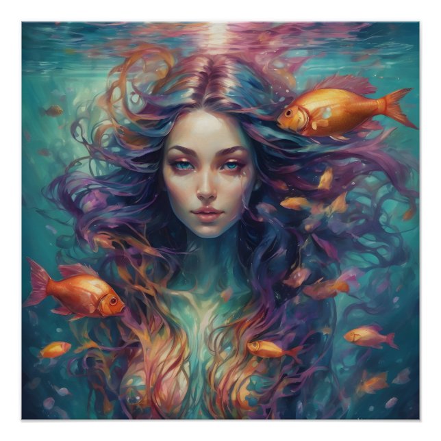 Poster La vie dans un bol de poisson no 18 (Devant)