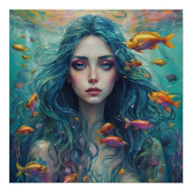 Poster La vie dans un bol de poisson no 9 (Devant)