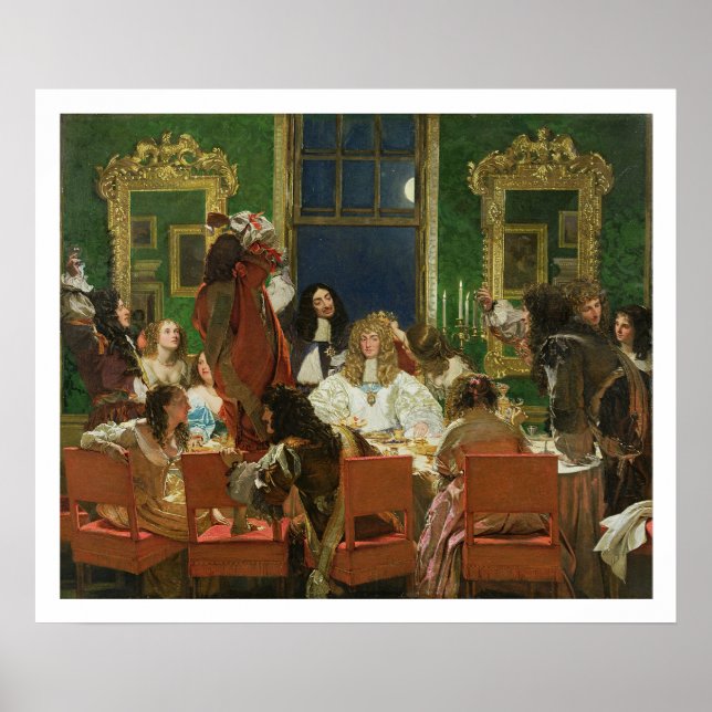 Poster La vie de Buckingham, 1853-55 (huile sur toile) (s (Devant)
