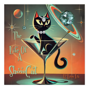 Poster La Vie D'Une Chatte Showgirl