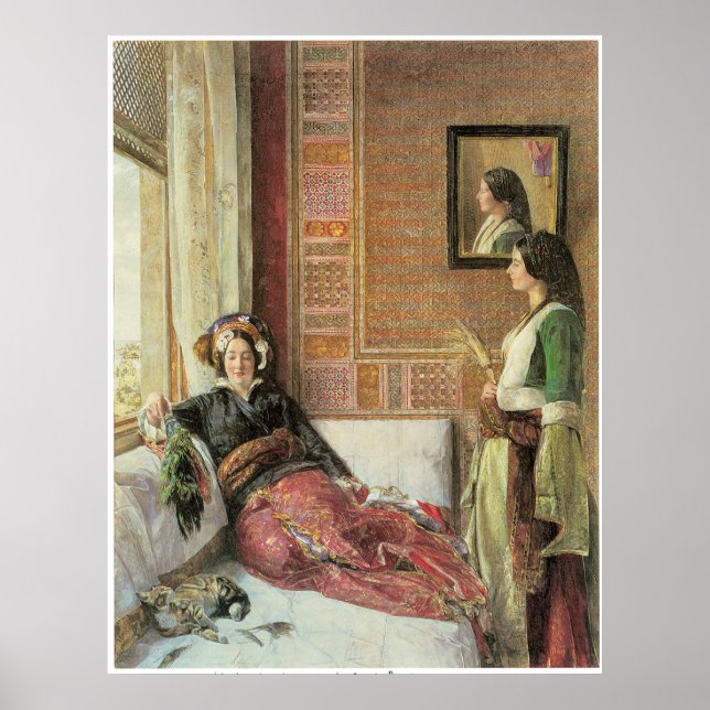 Poster La vie dure à Constantinople, 1857 (Devant)