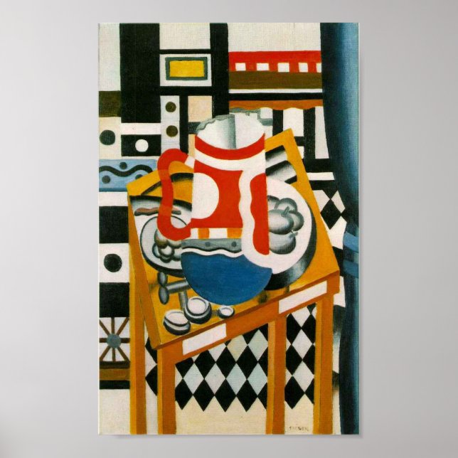 Poster La vie morte avec une bière (Devant)