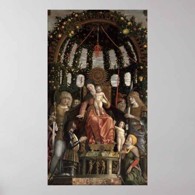 Poster La Vierge de la Victoire ou La Vierge et l'Enfant (Devant)