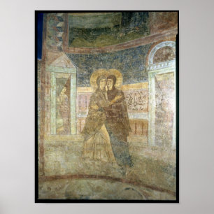 Poster La Visitation, détail de l'intérieur de la chapell