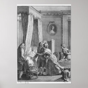 Poster La visite du médecin de Boson