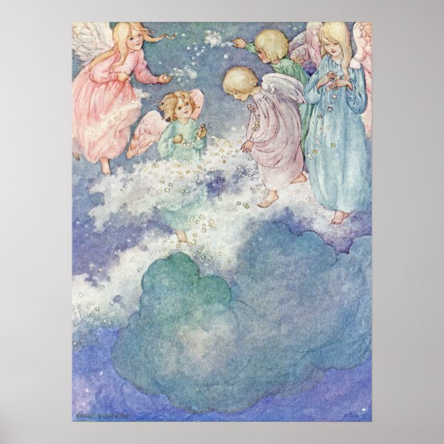 Poster La Voie Lactée par Anne Anderson (Devant)