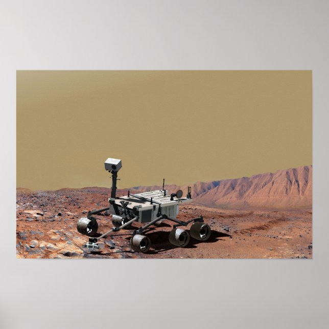 Poster Laboratoire des sciences Mars 3 (Devant)