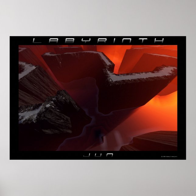 Poster Labyrinth (Devant)