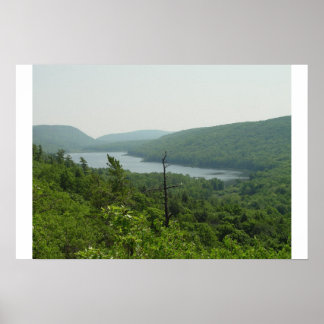 Poster lac des nuages