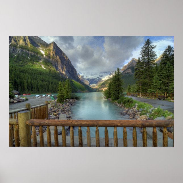 Poster Lac Louise (Devant)