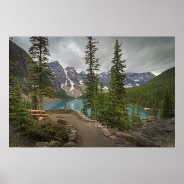 Poster Lac Moraine (Devant)
