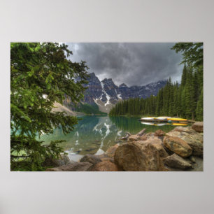 Poster Lac Moraine