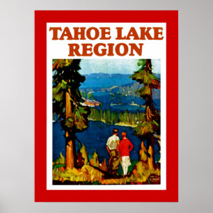 Poster Lac Tahoe