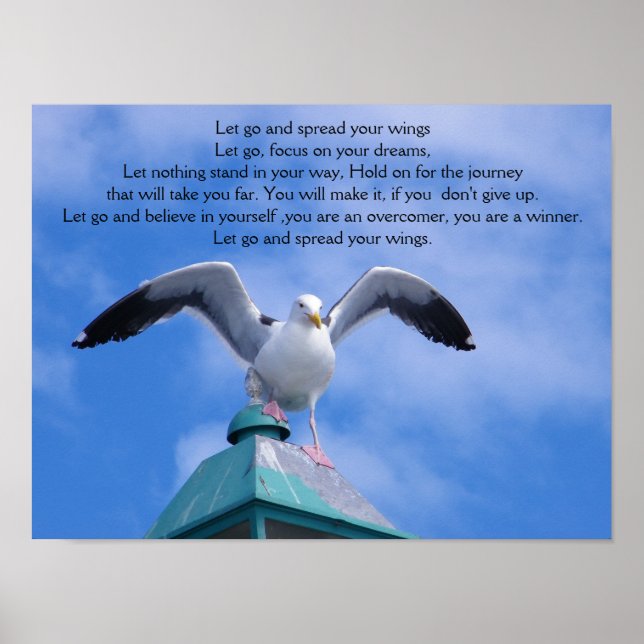 Poster Lâcher prise (Devant)