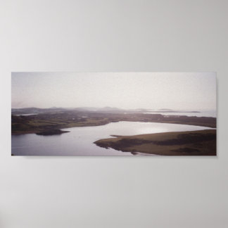 Poster Lacs et Montagnes, Ouest du Donegal