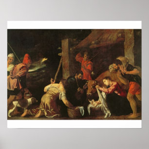 Poster L'adoration des bergers 2