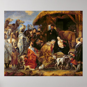 Poster L'adoration des Magi