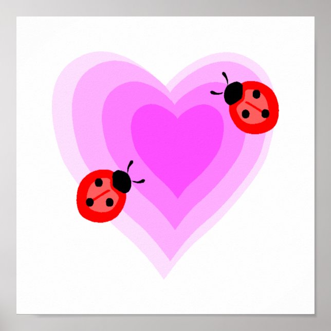Poster Ladybug Love (Devant)