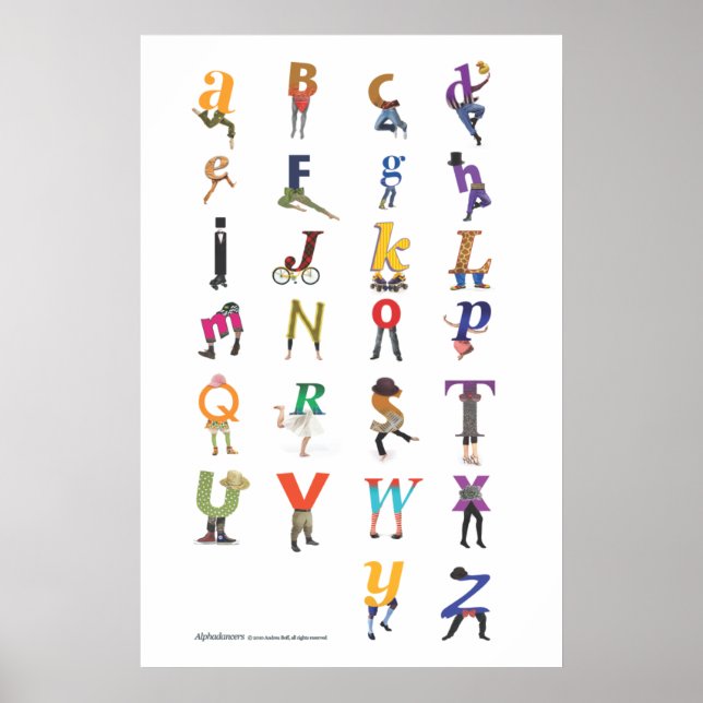 Poster L'affiche BIG Alphadance (Devant)