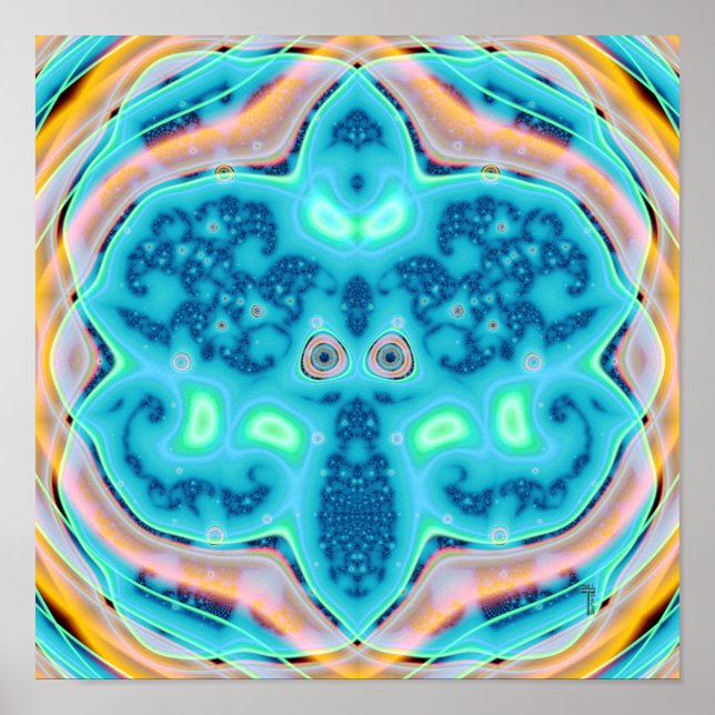 Poster L'affiche d'art Flukish One (12 po x 12 po) (Devant)