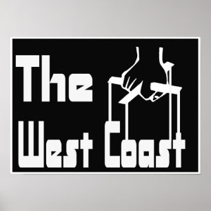 Poster L'affiche de la côte Ouest