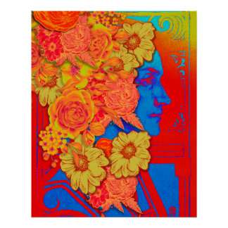 Poster L'affiche de la Dame des Fleurs