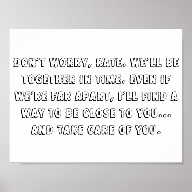 Poster L'affiche de la maison du lac de 11 po x 8,5 po (Devant)