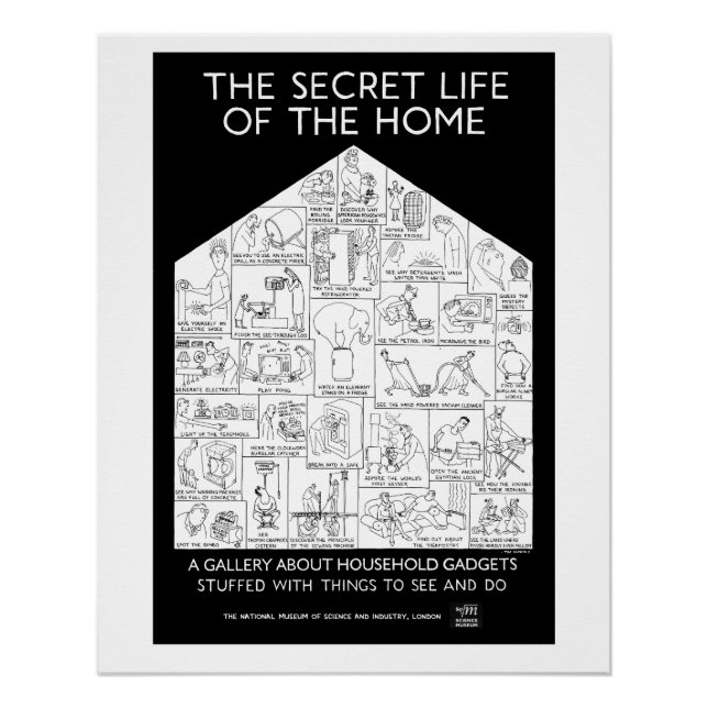 Poster L'affiche de La Vie secrète de la maison (Devant)