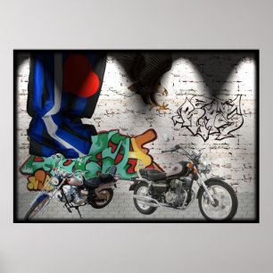 Poster L'affiche de l'allée