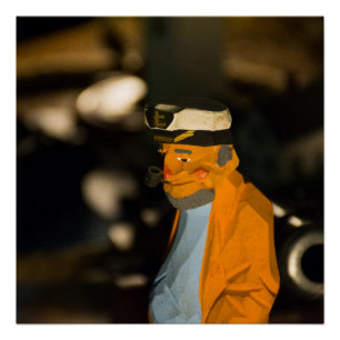 POSTER L'AFFICHE DU CAPITAINE DE LA MER 20 X 20