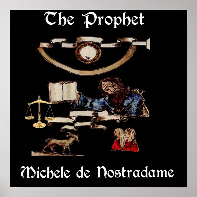 Poster L'affiche du prophète Nostradamus (Devant)