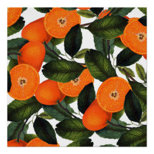 Poster L'affiche orange interdite 20x20