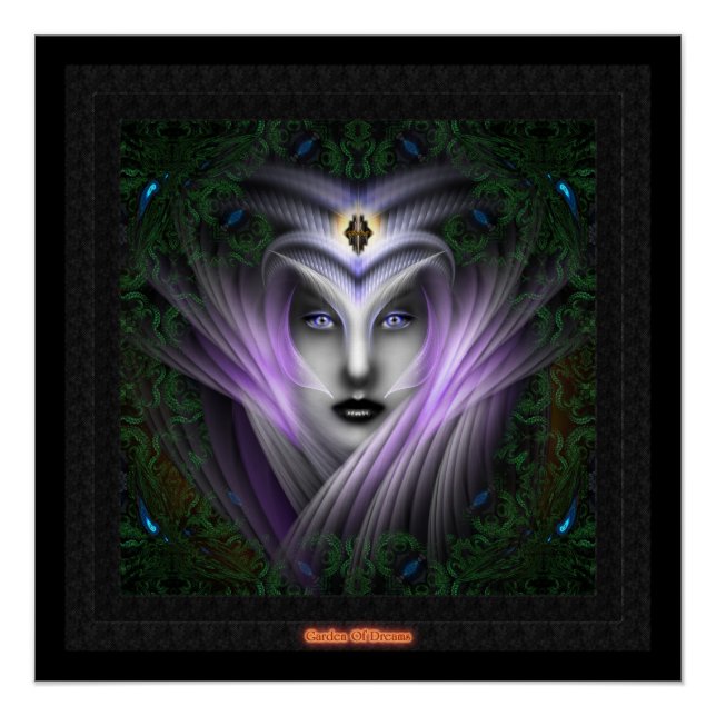 Poster L'affiche parfaite du jardin des rêves (Devant)