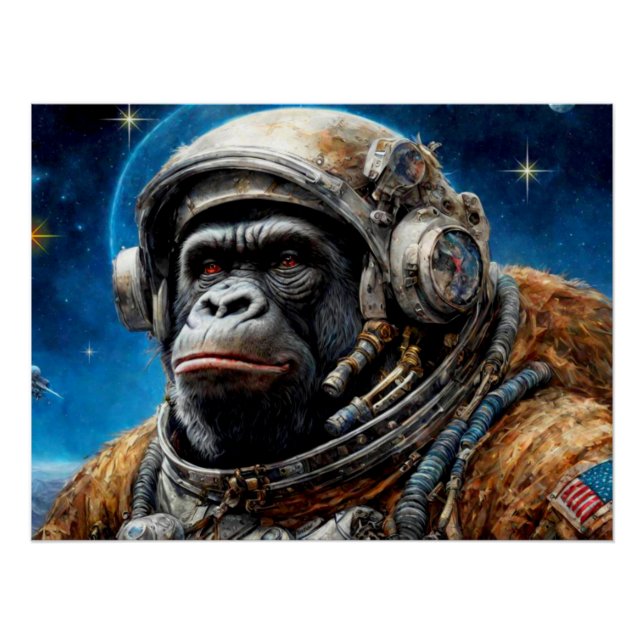 POSTER L'ÂGE DE L'ACIER-GORILLA 2 (Devant)