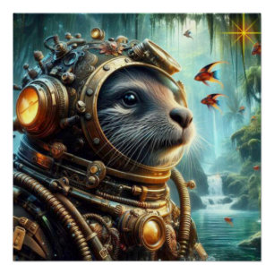 POSTER L'ÂGE DE L'ACIER-MER OTTER 5